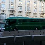 Classic bus Hotel Palace Madrid