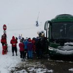 Autobus classic bus nieve3