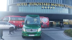 Transfer Eurostars hotel aeropuerto Madrid